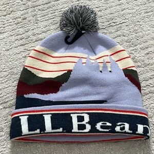 NWT L.L. Bean Katahdin Pom Beanie